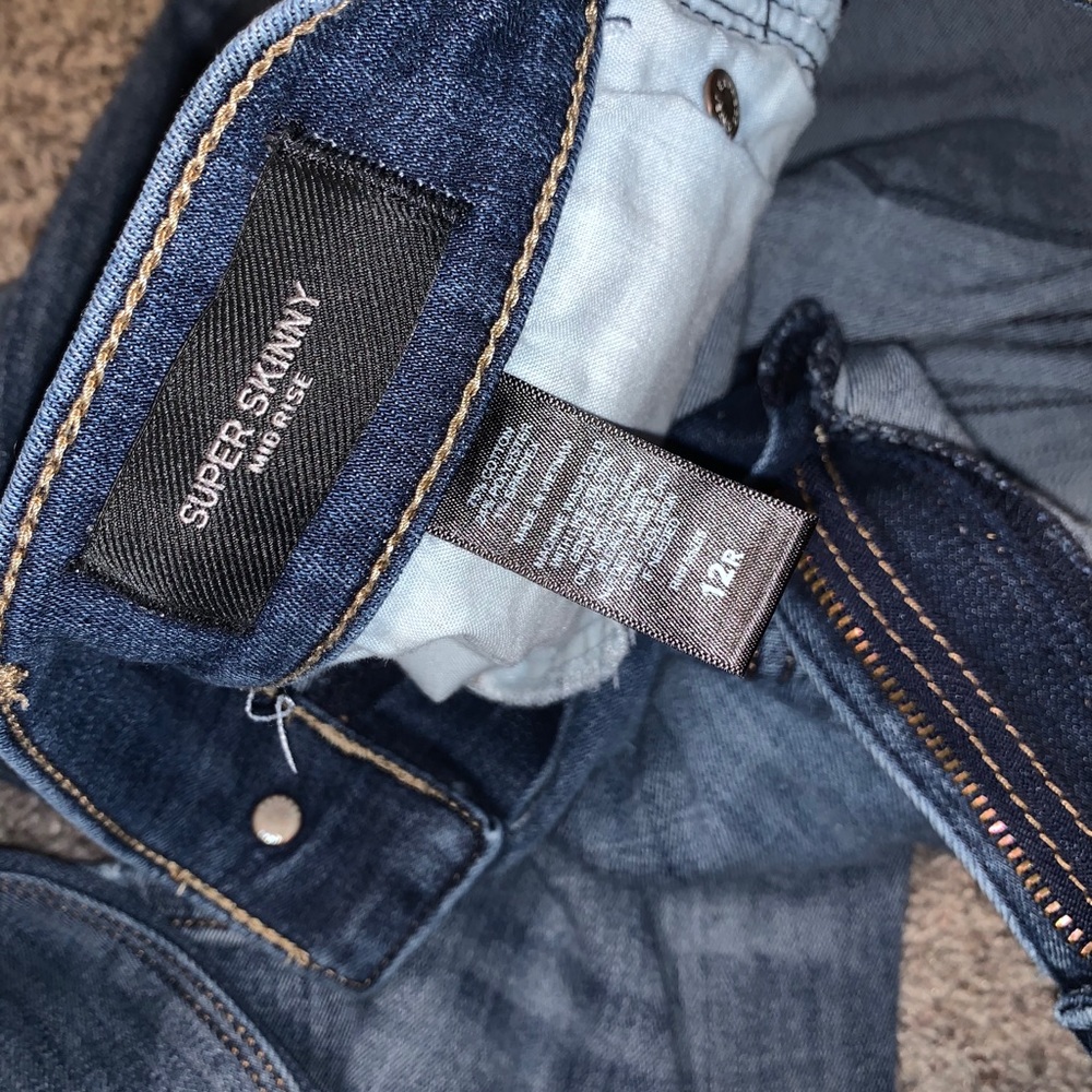 Express Super Skinny Mid Rise - Picture 4 of 4